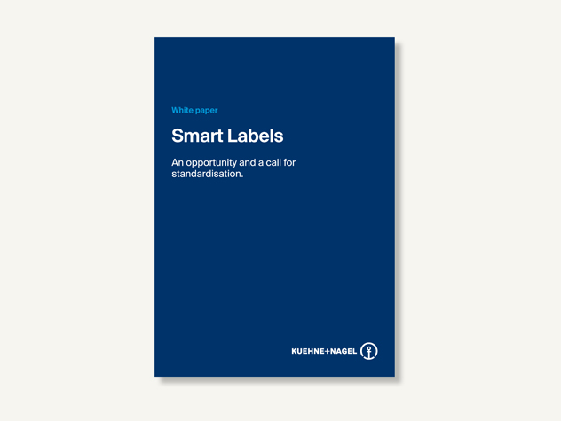 cover of free white paper about smart labels